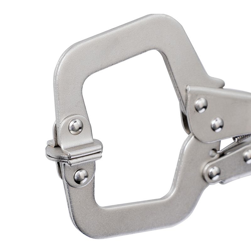 Locking Pliers with Swivel Pad Jaws, Intuitive Thumb Knob, Adjustable Clamp for Home, Shop, Woodworking, 9Inch