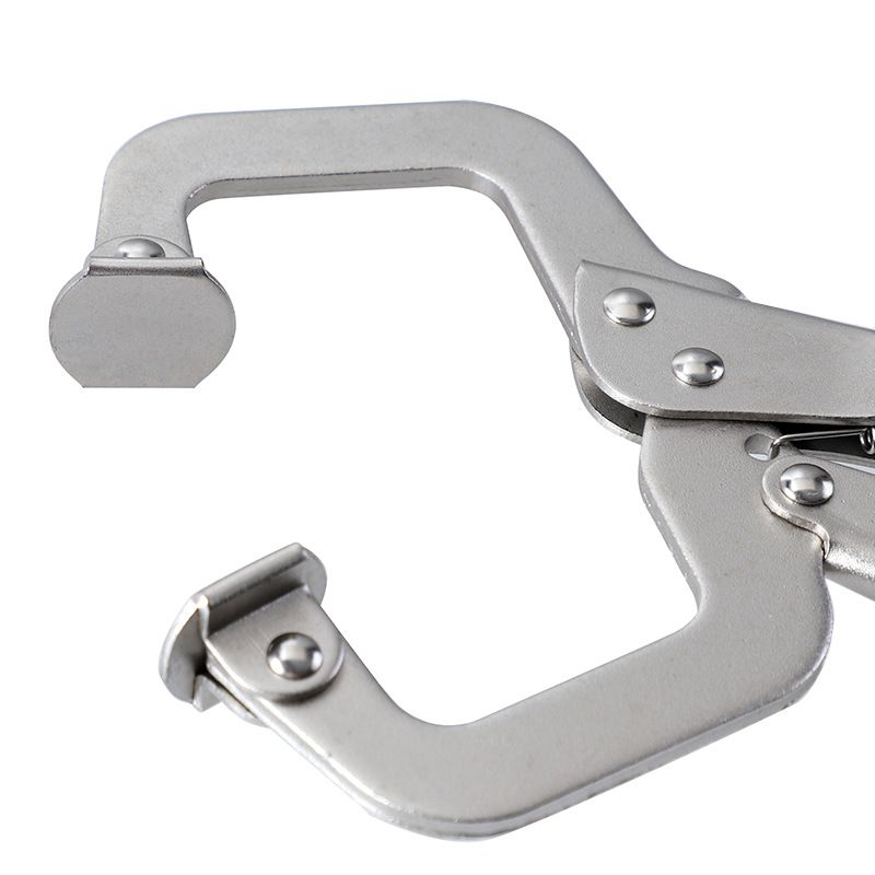 Locking Pliers with Swivel Pad Jaws, Intuitive Thumb Knob, Adjustable Clamp for Home, Shop, Woodworking, 9Inch