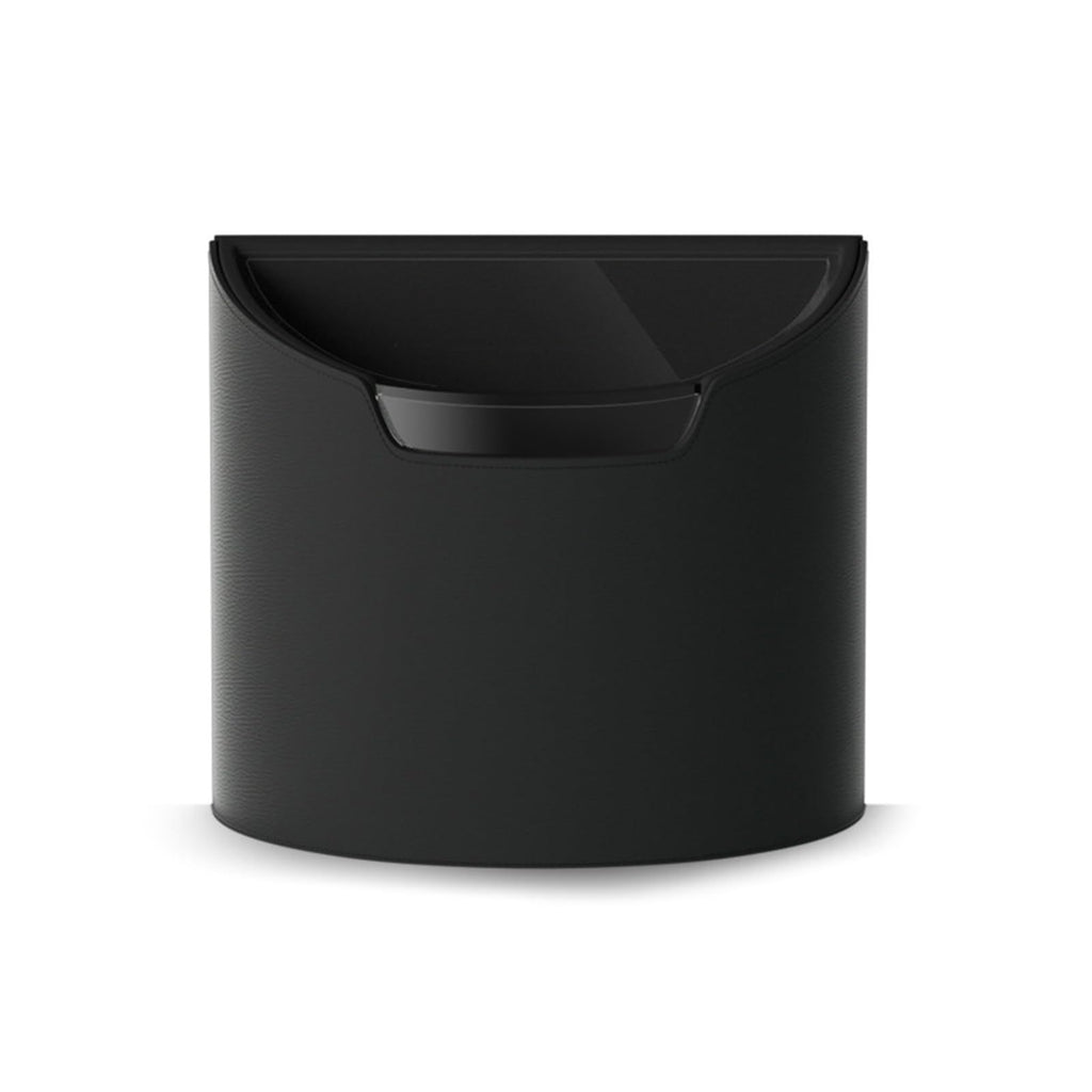 Leakproof Car Trash Can,Mini Car Trash Bin for SUV and Truck,Small Removable Liner Garbage Can,Waterproof Automotive Trash Can for Vehicle,Home,Office,Multipurpose,Easy to Clean (Black)