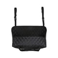 Car Purse Holder - Durable Leather Seat Back Organizer, Front Seat Storage Barrier, Pet & Kids Driver Storage Netting Pouch （Classic）