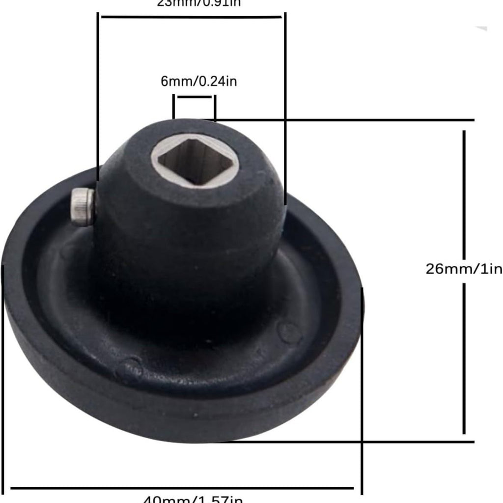 Blender Drive Socket, 5 Pack Drive Socket Replacement 891 802 Compatible with Professional Series, Allen Wrench Included
