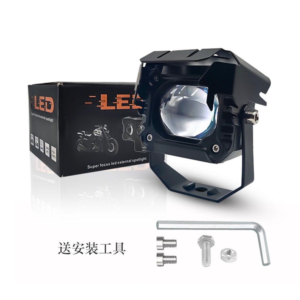 2x LED Pods Auxiliary Driving Fog Lights Spot White Yellow 4X4 ATV Truck