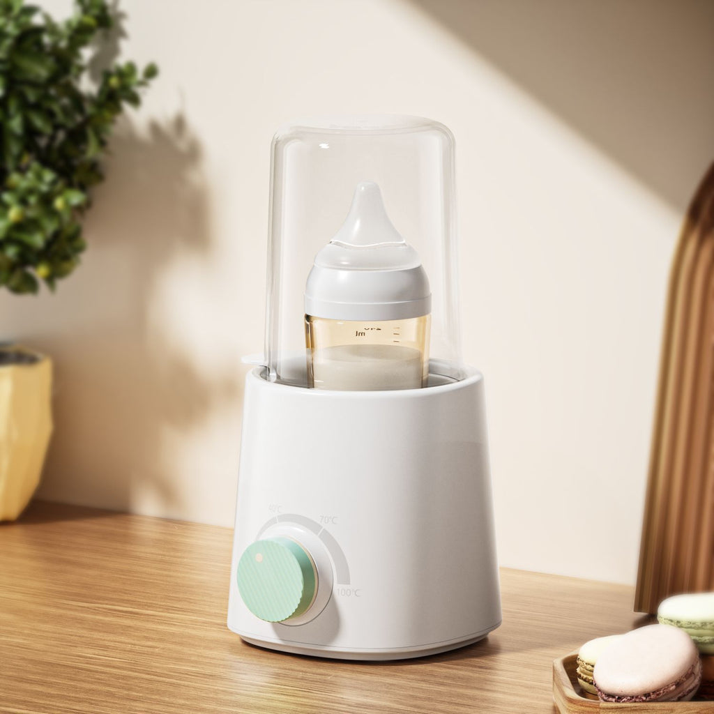 Fast Bottle Warmer, with Smart Temperature Control, Water Bath Technology, three gears white Fast charging type