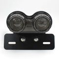 Motorcycle LED Tail Light Integrated Brake Turn Signal Number Plate Bracket 10W