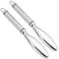 Fish Scale Remover, Stainless Steel Fish Scaler Easy Use Fish Descaler Tool,Fish Scaler Remover Lung Remover for Family Kitchen,Easy to Clean Kitchen Tool 2pcs