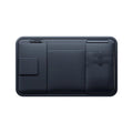 Car Visor Organizer, Premium Leather Sunglasses & Card Holder for Cars, Registration/Insurance Slot, Credit Card Pockets, Automotive Interior Organizer for Car Sun Visor (Black Leather)