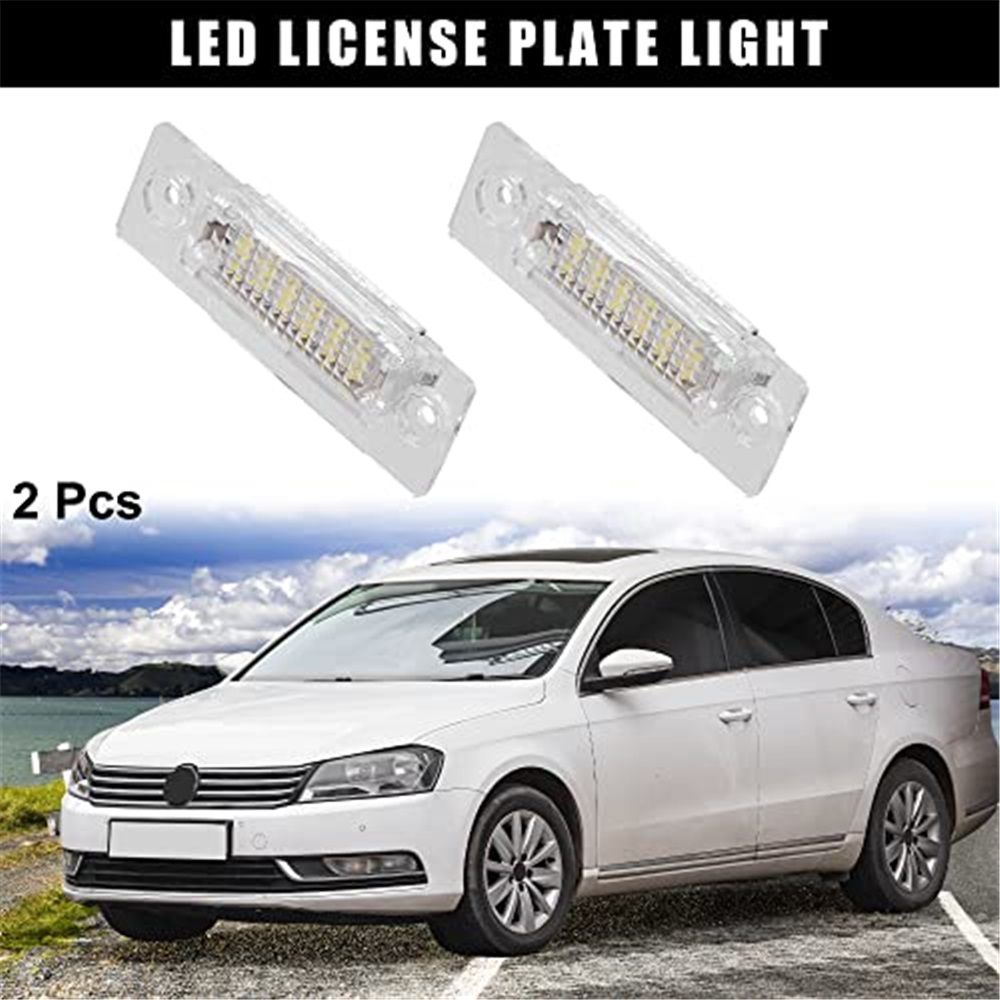 2x LED Licence Plate Lights Car Number Plate Lamp White Super Bright