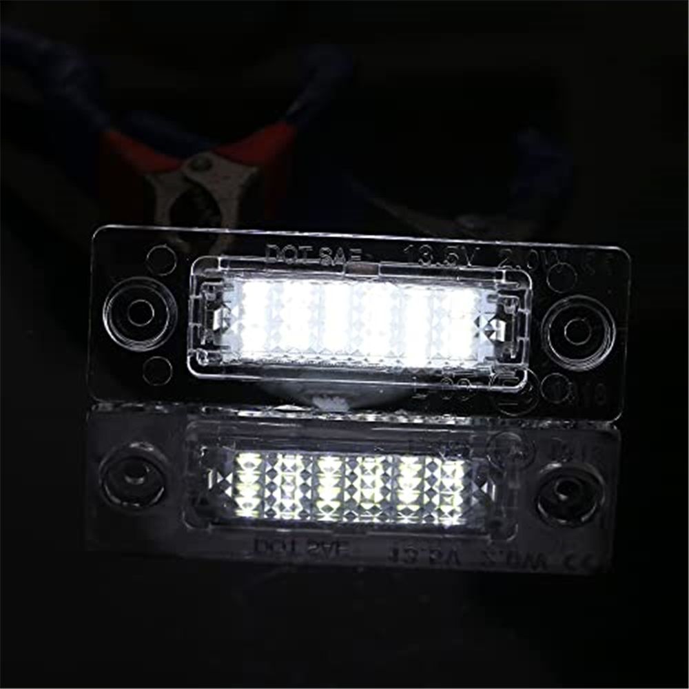 2x LED Licence Plate Lights Car Number Plate Lamp White Super Bright
