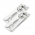 2 Pack Sectional Couch Connector Screws, Heavy Duty Sofa Connectors for Sectionals, Couch Clamps to Make Sectional Stay, Multi-Card Design Furniture Connectors