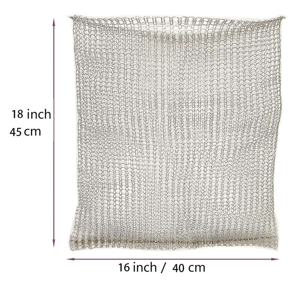 5 Pcs 5 Gallon Root Guard Gopher Proof Wire Basket Mole and Vole Mesh Wire Baskets Underground Stainless Steel Wire for Plants Root Protection