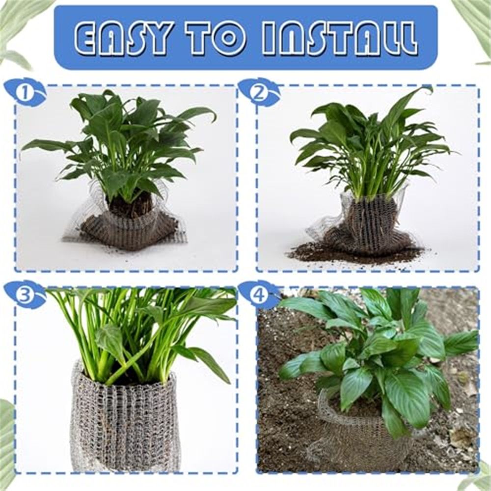 5 Pcs 5 Gallon Root Guard Gopher Proof Wire Basket Mole and Vole Mesh Wire Baskets Underground Stainless Steel Wire for Plants Root Protection