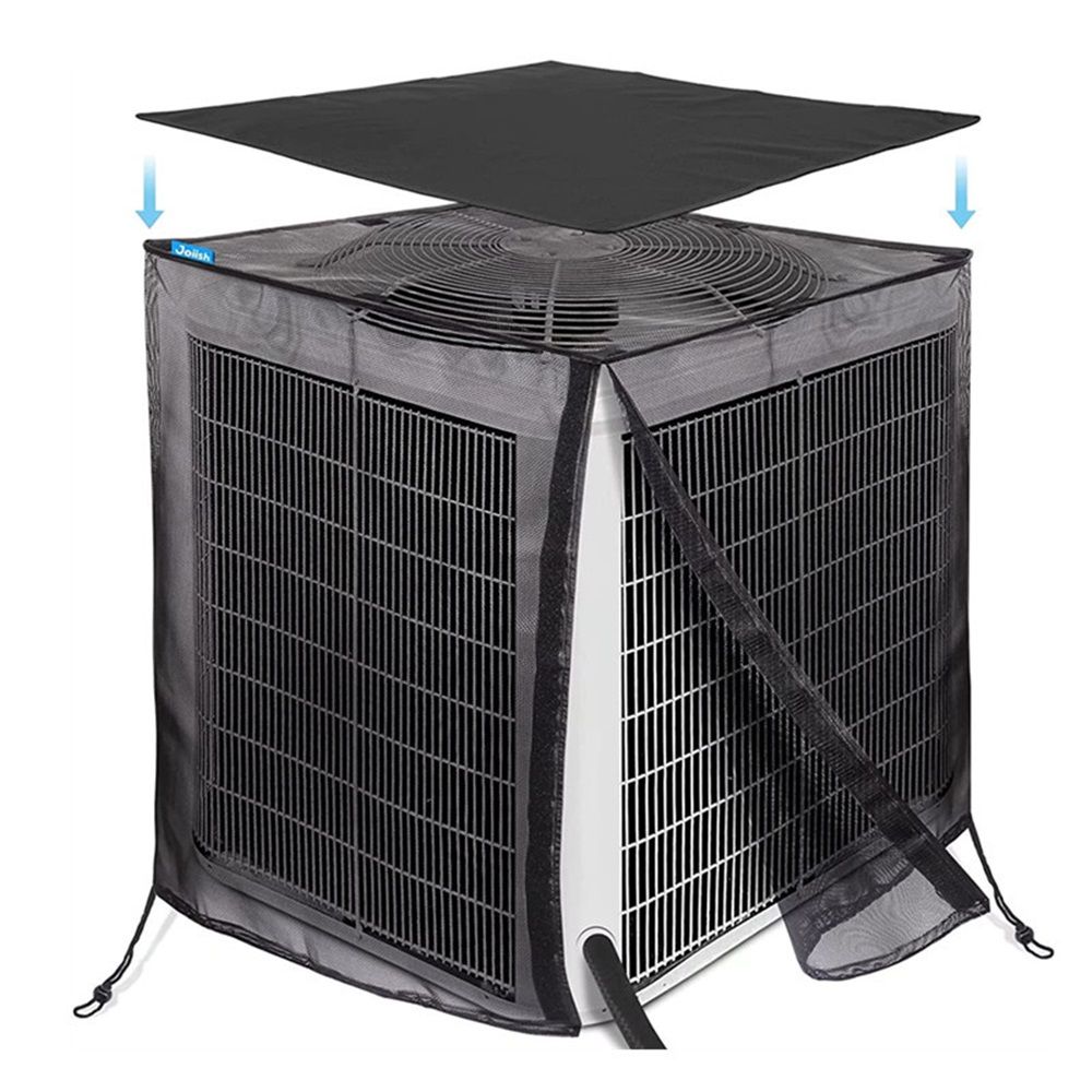 Air Conditioner Cover Outdoor Mesh Waterproof Top Central AC Unit Protector
