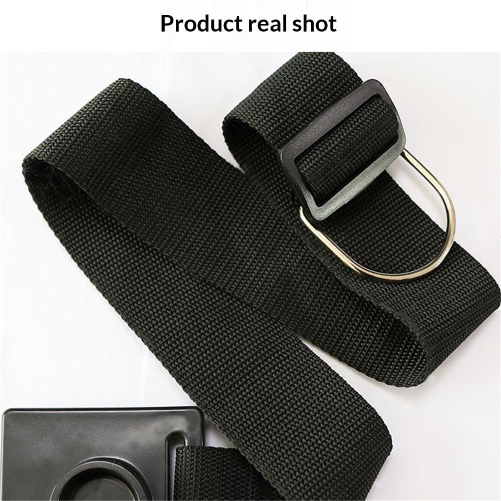2 pack Endpin Anchor Non-slip Stopper Rest Holder Stand Antiskid Device Adjustable Strap with Thick Pad（black）