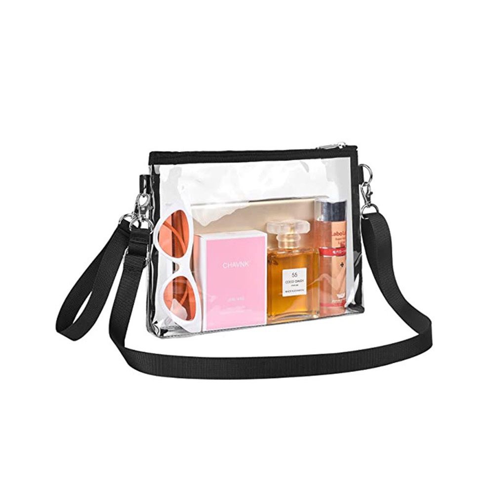 2 pack Clear  Purse Bag Stadium Approved Clear Tote Bag for Work Concert Sports, for Stadium Events and Concert