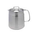 Home Deep Fryer Pot, Japanese Tempura Small Stainless Steel Deep Frying Pot, 304 Stainless Steel with Oil Drip Drainer Rack,  Lid, 2L for Kitchen French Fries, Chicken
