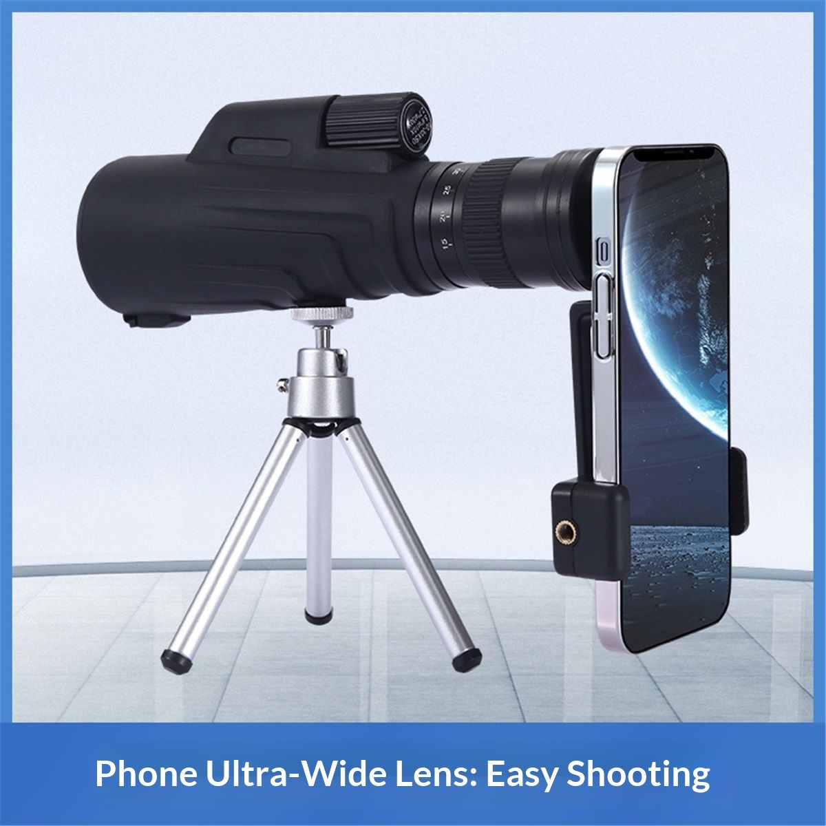 Monocular - Long-Range 30*50 High Powered Monocular | Small Monoculars for Bird Watching, Hunting, Sports, and More | Monoculars for Adults