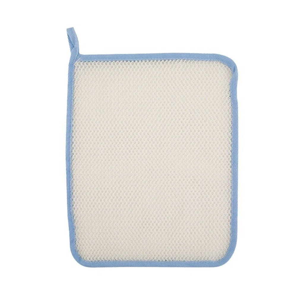 12 Packs Exfoliating Wash Cloths for Body and Face Facial Bath Scrub Soft Weave Loofah Towel Exfoliate Bath Towel Remove Dead Skin Wash Cloth for Women Man (Colorful Edge)