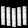 24 Pack Self Adhesive Power Strip Holder, Power Strip Holder Desktop Mobile Punch Free Socket Holder, Desktop Socket Fixer for Kitchen Home Office and Cable Management(White)