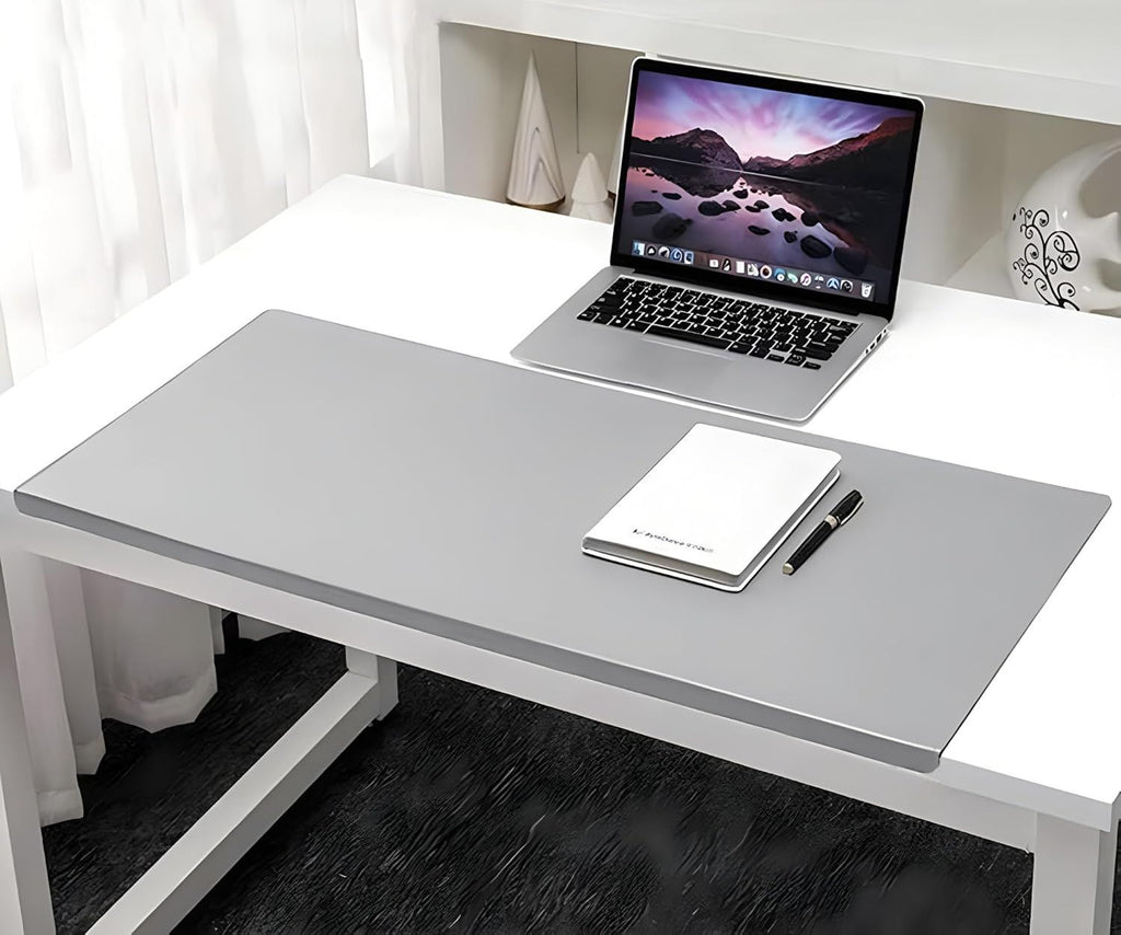 Office Desk Pad, Writing Mat with Full Grip Fixation Lip, Non-Slip silicone Table Blotter Desk Protector Gaming Mat Laptop Keyboard Working Mat, Waterproof Table Protective Pad 71*50cm