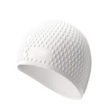 2pcs Silicone Swim Cap,Comfortable Bathing Cap Ideal for Curly Short Medium Long Hair, Swimming Cap for Women and Men, Shower Caps Keep Hairstyle Unchanged…