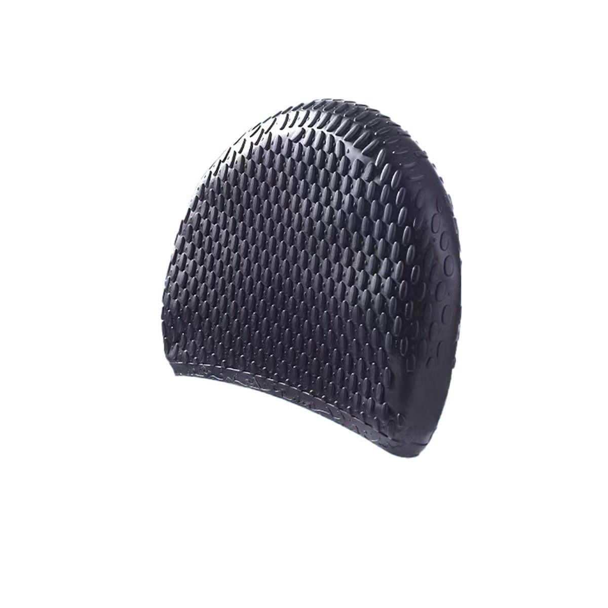 2pcs Silicone Swim Cap,Comfortable Bathing Cap Ideal for Curly Short Medium Long Hair, Swimming Cap for Women and Men, Shower Caps Keep Hairstyle Unchanged…