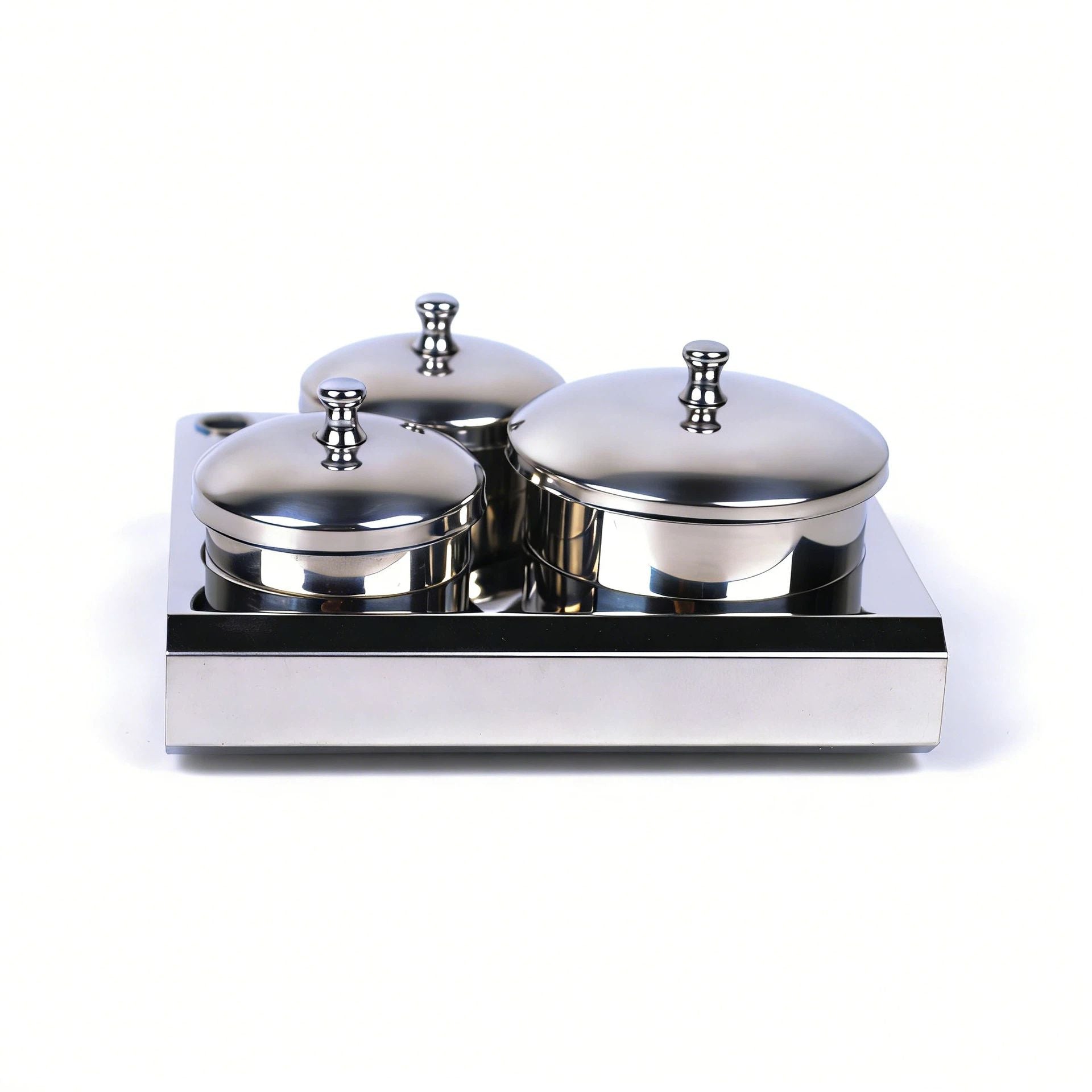 3 Pieces Nail Art Equipment Cup Bowls Stainless Steel Acrylic Liquid Powder Cup Stainless Steel Nail Powder Holder Container with Lids for Nail Art Tools