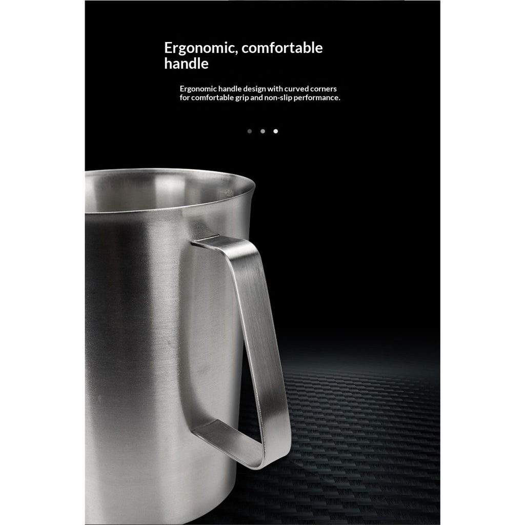 Stainless Measuring Cup (2000ML), 8 Cup Stainless Measuring Cup, Stainless Pitcher with Marking with Handle, 64 Ounces (2.0 Liter)