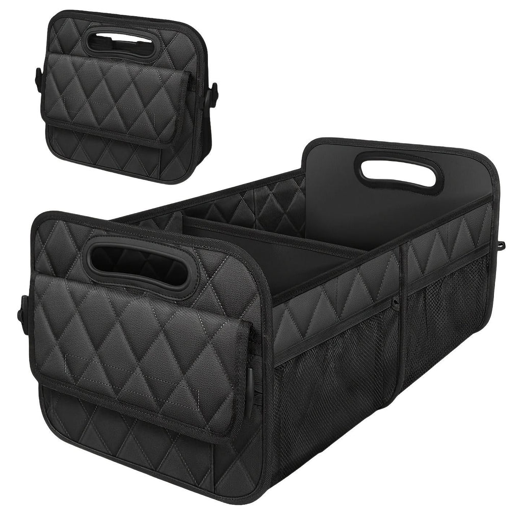 Car Trunk Organizer for SUV, Car Organizers and Storage with  Pocket, Car Accessories for Women/Men  Waterproof Polyester Trunk Organizer(Large)