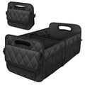 Car Trunk Organizer for SUV, Car Organizers and Storage with  Pocket, Car Accessories for Women/Men  Waterproof Polyester Trunk Organizer(Large)