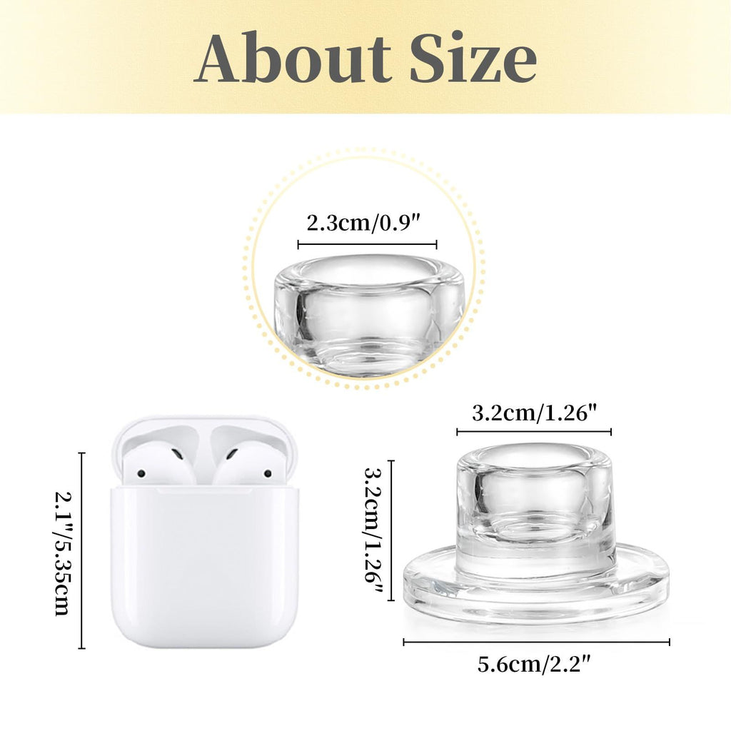 Glass Taper Candle Holders: 10 PCS Candlestick Holders Clear Short Tapered Candle Holder Set - Candle Stick Holder Decor for Table Centerpiece Wedding Party Advent Christmas Home Decorations