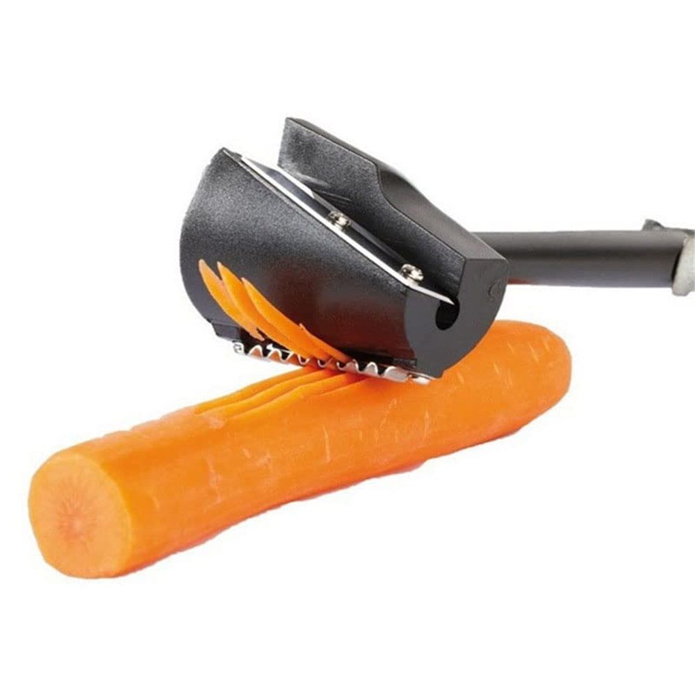 2 Pcs Vegetable Cutter Plastic Spiral Slicers Peeler Fruits Device Kitchen Accessories Cooking Tool Carrot Curler and Peeler