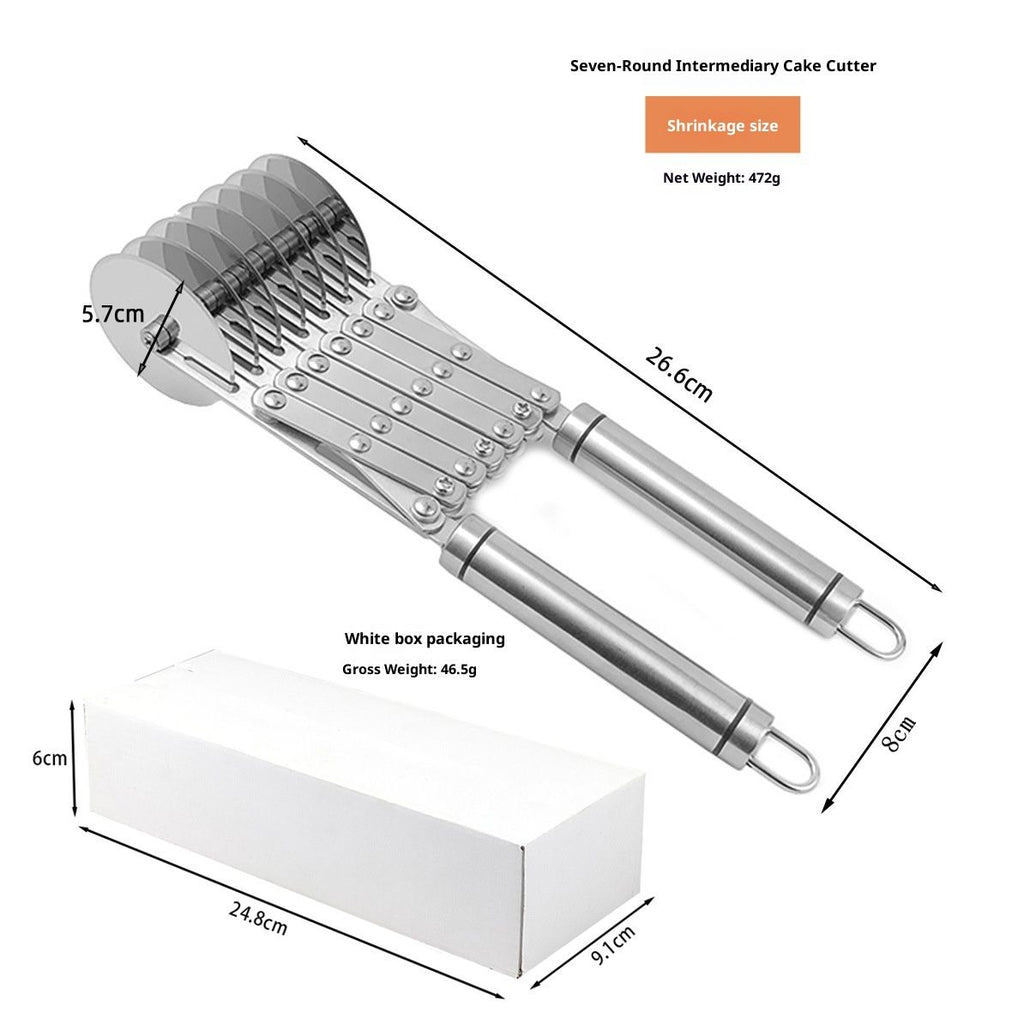 7-wheel pasta cutting tool, adjustable cutting wheel with handle, multiple stainless steel cutting tools, baking roller pizza cutting machine