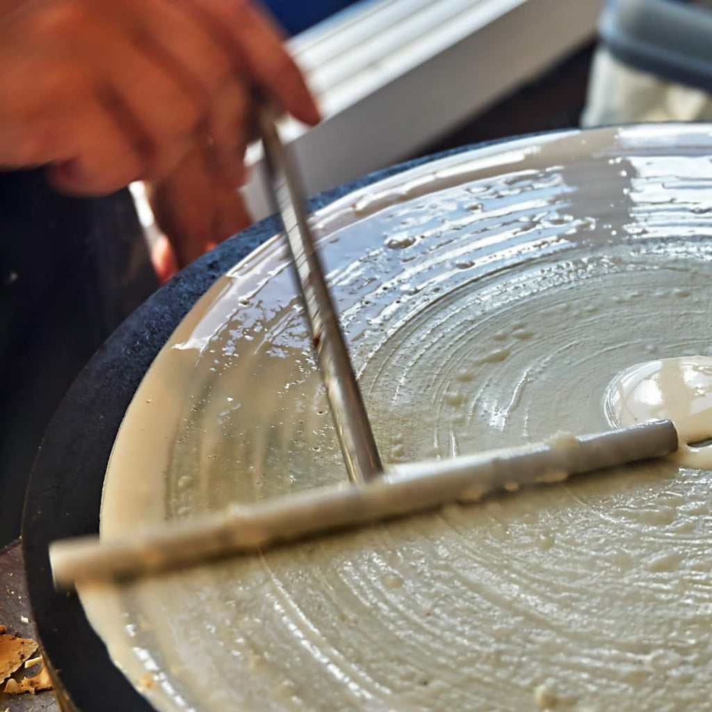 Professional T Shape Stainless Steel Crepe Maker Batter Spreader to Fit Large Crepe Pan Maker , pancake spreading（large size）