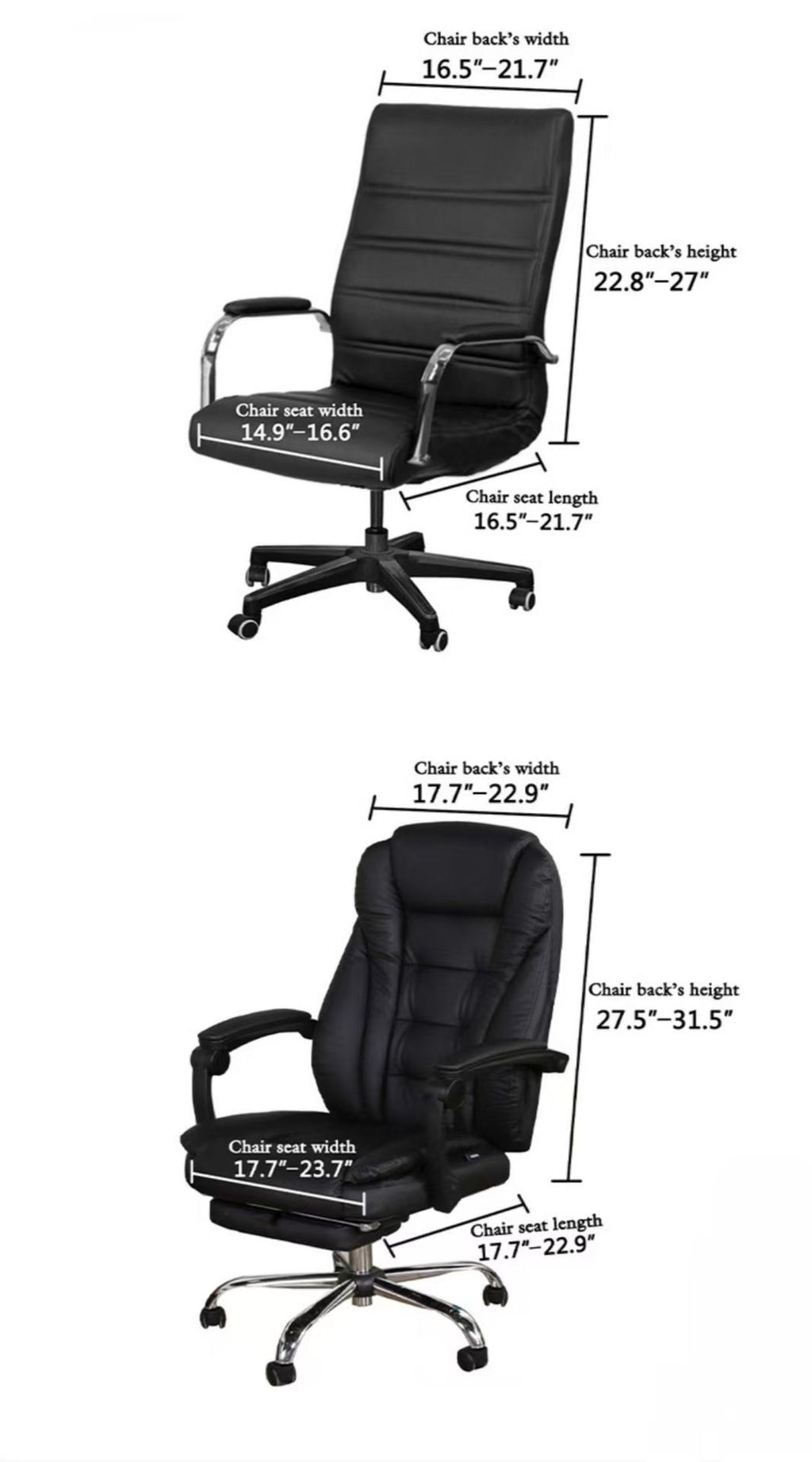 Velvet Plush Office Computer Chair Cover Ergonomic - Cat Proof Stretchable Protector for Mesh Office Desk Chair with Wheels and Armrest - dark green L: Chair cover+2 armrest covers
