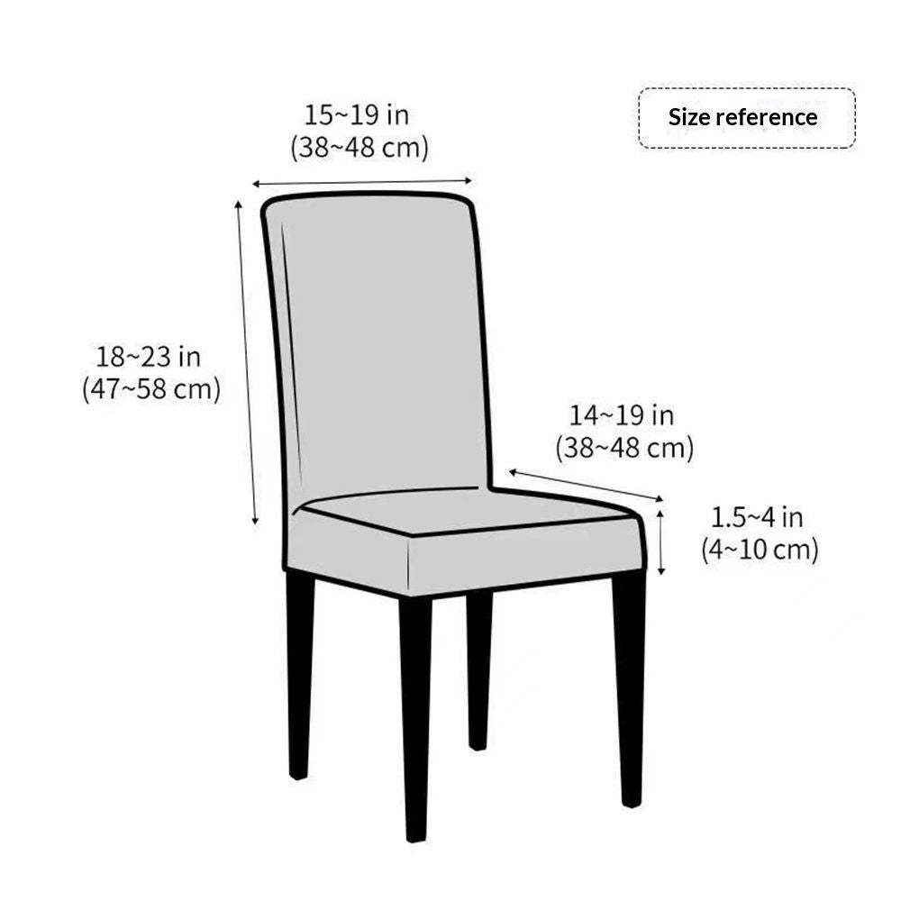 Waterproof Dining Room Chair Cover Set of 2, Stretch Jacquard  Chair Slipcover Removable Washable Chair Protector for Home, Restaurant, Banquet (Pea Green)