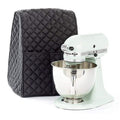 Tilt-Head Stand Mixer,  Dust Cover with Pockets for Accessories.Dust cover for household mixer(BLACK)
