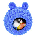 Bird Breeding House Cockatiel Snuggle Hut for Budgie, Parakeet, Cockatiel,  Lovebird, Canary, Finch, Hamster, Small Pets(Blue)