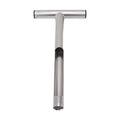 Soil Sampler Probe Stainless Steel Tubular  T-Handle Soil Sampler Probe Rod Tool Set, Soil Test Kits Tool for Soil Sampling