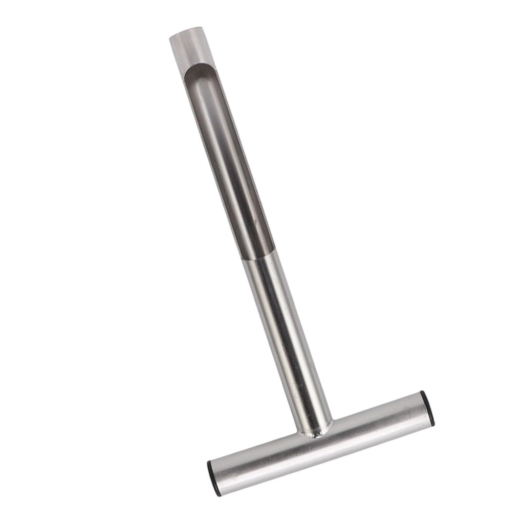 Soil Sampler Probe Stainless Steel Tubular  T-Handle Soil Sampler Probe Rod Tool Set, Soil Test Kits Tool for Soil Sampling