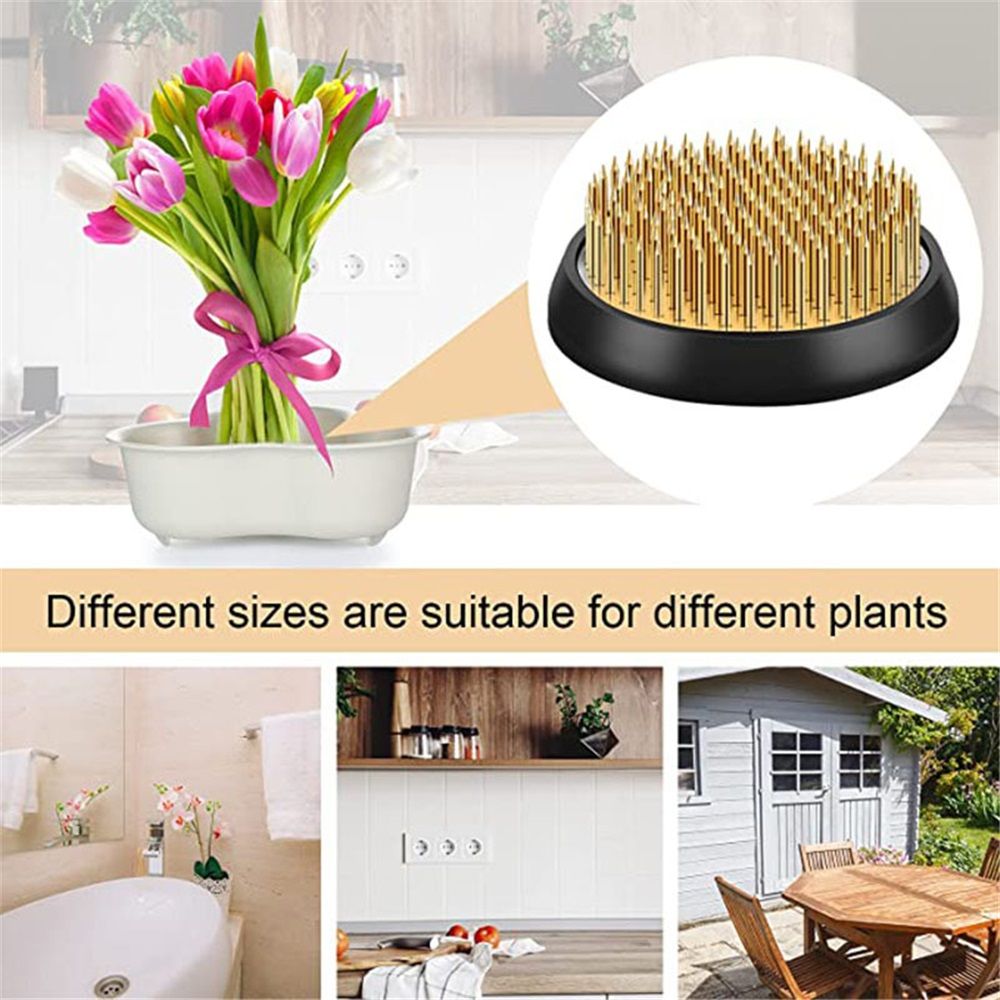4/Set Flower Floral  Straightening Tool Flower Holder Fixed tools for plant decoration, floral arrangement, pin holder, circular flower arranger（23mm+26mm）