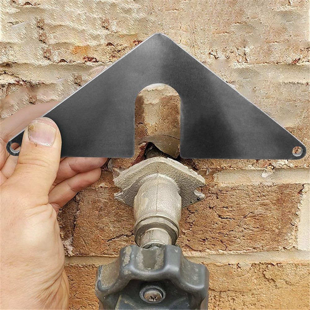 2-piece set - the best faucet mounting plate | hose box fixing kit | outdoor faucet repair | slide in | no need to disassemble faucet! No need for pipelines!