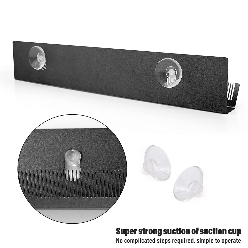 Hair Extension Holder for Styling Hair Stands Stainless Steel Hair Extension Display Hair Hanger Tool for Washing, Coloring and Blow-Drying of Weft, Clip-In, Tape-In Extensions (Black)