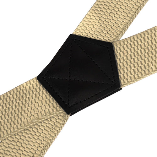 3.8cm four clip heavy-duty work shoulder strap X-shaped invisible back strap adjustable back strap beige