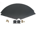Squirrel Baffle for Bird Feeder Pole, Outside Pole Mount Bird House Guard for Outdoor Shepherd’s Hook, 16 Inch Diameter, 2 Packs