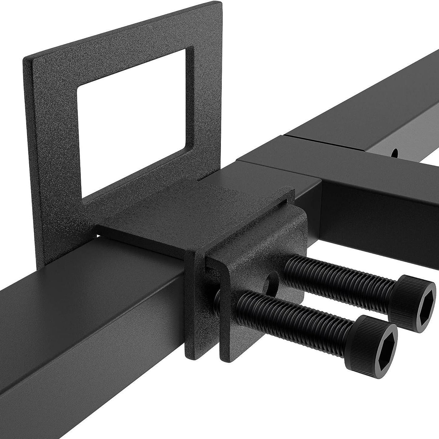 Non Slip Mattress Gaskets for Metal Bed Frame, Mattress Holder in Place Gripper, Adjustable Mattress Retainer Bar, Keep Mattress from Sliding Gripper, 6 PCS, Black