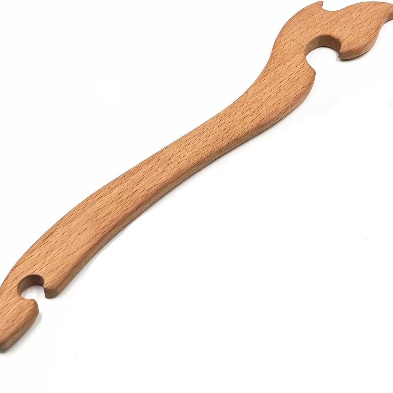 2pcs  Wood Oven Rack Puller Long Handle Oven Stick for Kitchen Appliances Baking Cooking Toaster Air Fryer Accessories