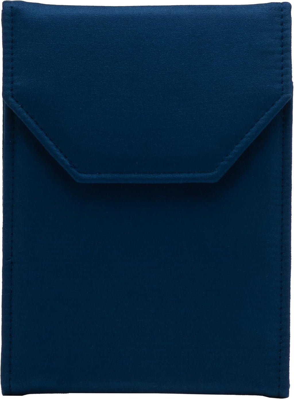 Pendant storage bag, necklace, jewelry travel folder, jewelry gift bag, ladies' holiday birthday gift (dark blue)