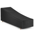Outdoor Chaise Lounge Cover, Waterproof Patio Chaise Lounge Covers, Heavy Duty Patio Lounge Chair Cover, Patio Lounge Chair Cover（200*70*40/68cm）