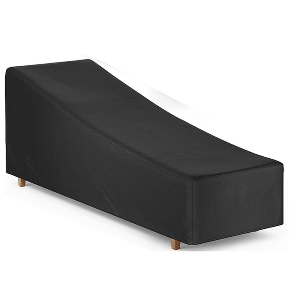 Outdoor Chaise Lounge Cover, Waterproof Patio Chaise Lounge Covers, Heavy Duty Patio Lounge Chair Cover, Patio Lounge Chair Cover（200*70*40/68cm）