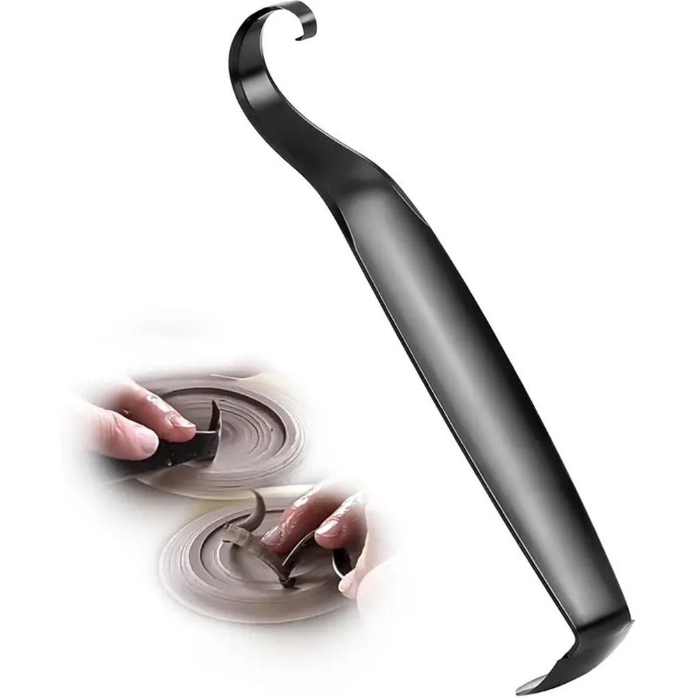 Stainless Steel Pottery Trimming Tools for Clay and Ceramic Trim, Pottery Double Ended Trim Tools and Trimming Tools Ceramics for Pottery and Clay Artists (2 Pack)